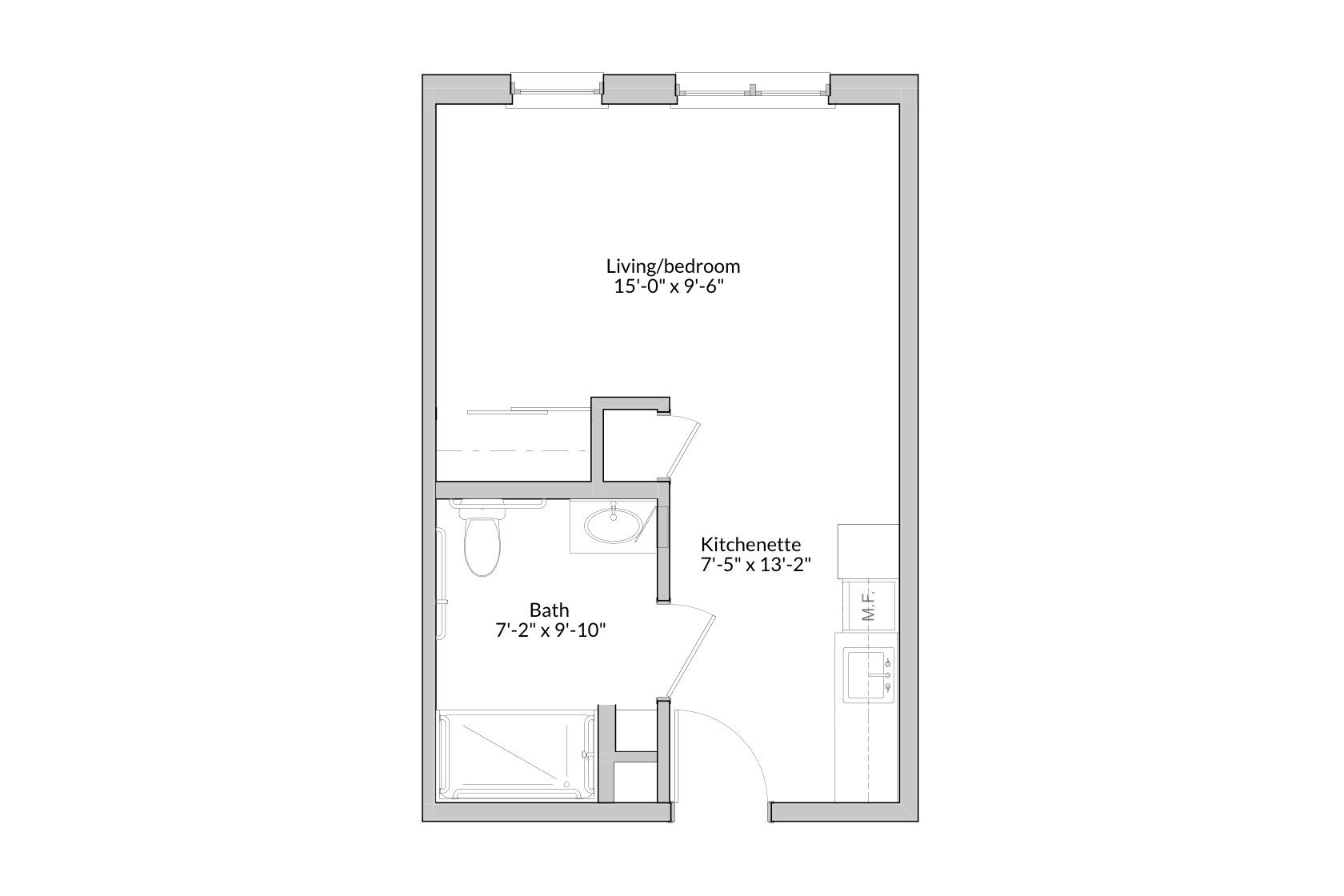 GateWay Studio Floor Plan